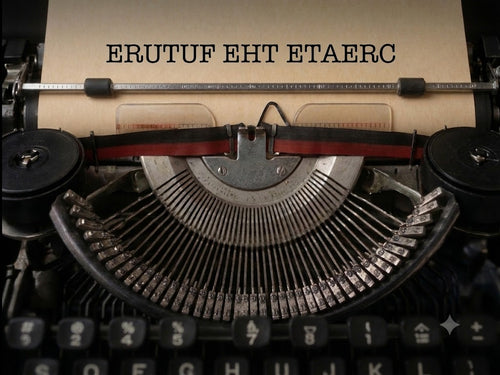 Rare Vintage Black "HERO" Manual Typewriter - Fully Serviced & Restored by Heritage Keys Studio