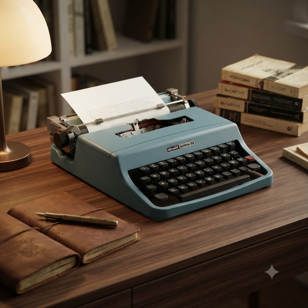 Heritage Keys Studio — Hand-Restored Olivetti Lettera 32 (Collector’s Edition) - Heritage Keys Studio
