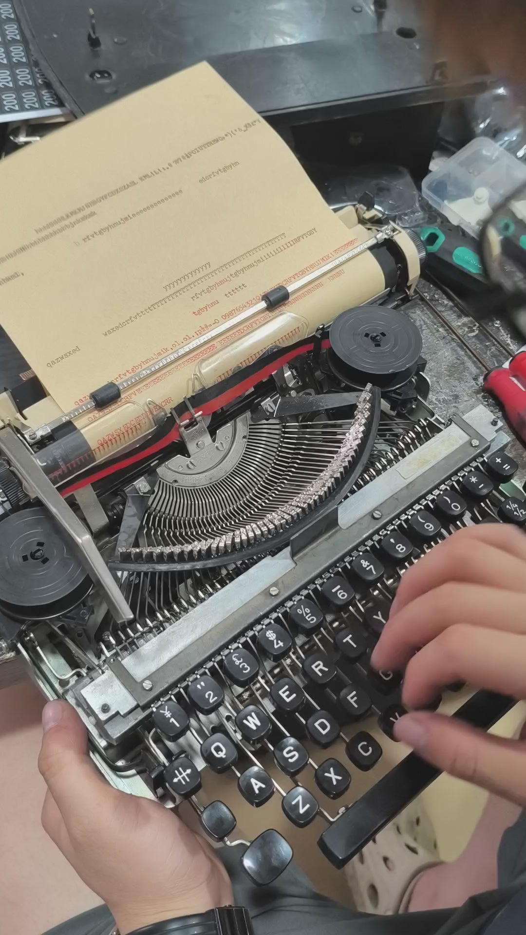 The Heritage Collection: 1980s Artisan-Restored Mechanical Typewriter